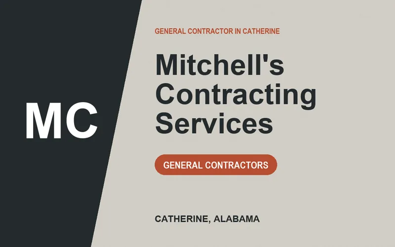 Mitchell's Contracting Services in Catherine, Alabama