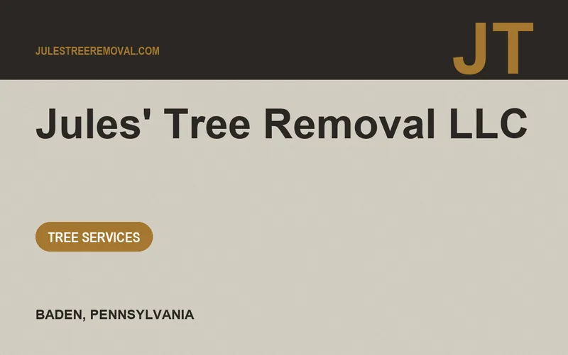 Jules' Tree Removal LLC in Baden, Pennsylvania