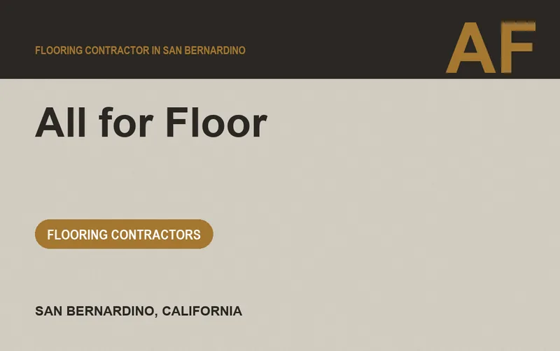 All for Floor in San Bernardino, California