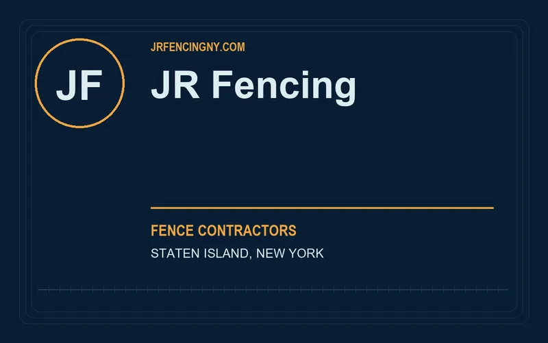 JR Fencing in Staten Island, New York