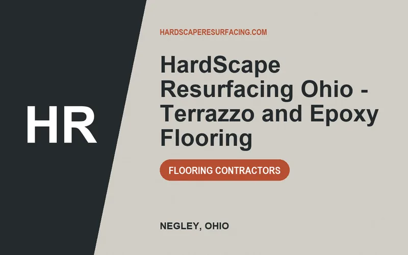 HardScape Resurfacing Ohio - Terrazzo and Epoxy Flooring in Negley, Ohio