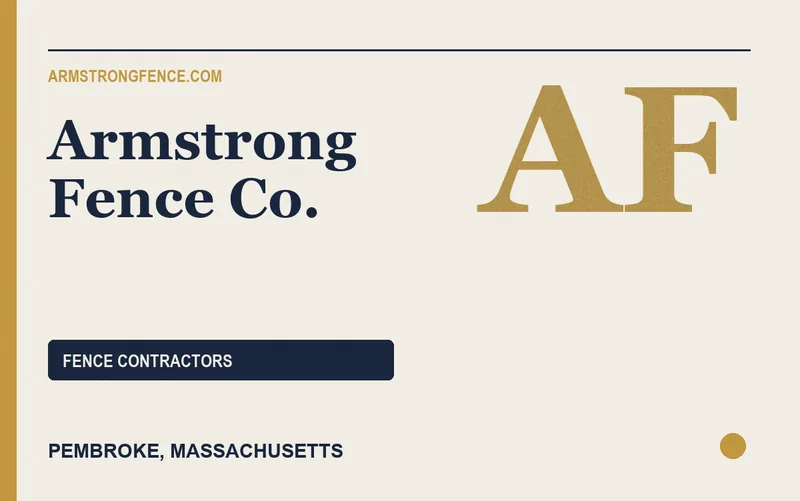 Armstrong Fence Co. in Pembroke, Massachusetts