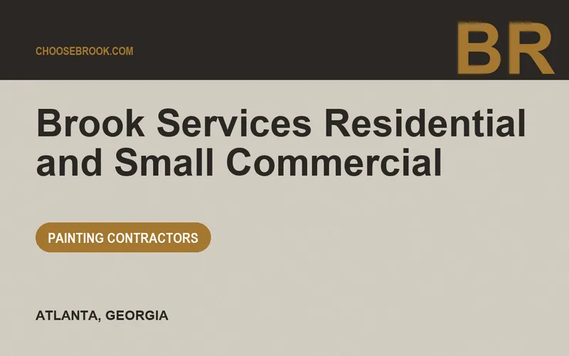 Brook Services Residential and Small Commercial in Atlanta, Georgia