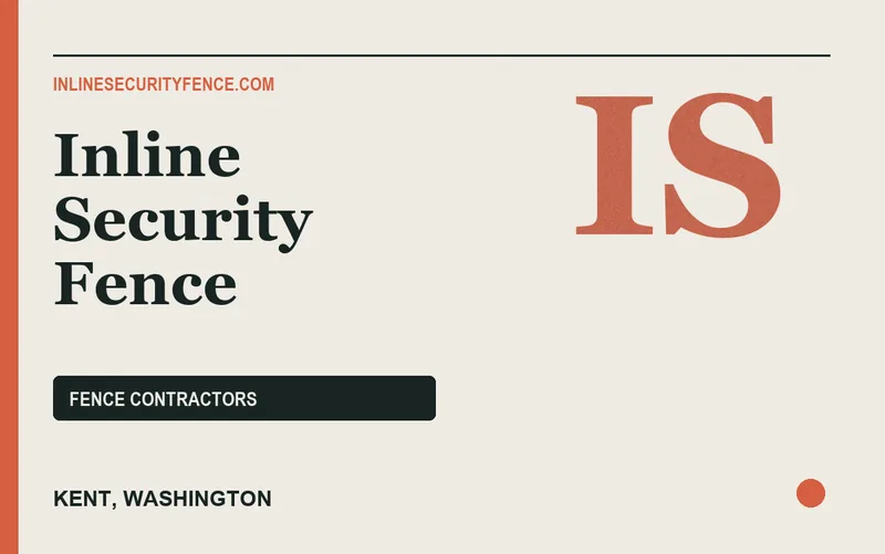 Inline Security Fence in Kent, Washington