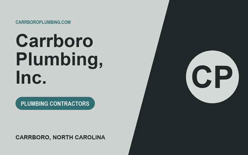 Carrboro Plumbing, Inc. in Carrboro, North Carolina