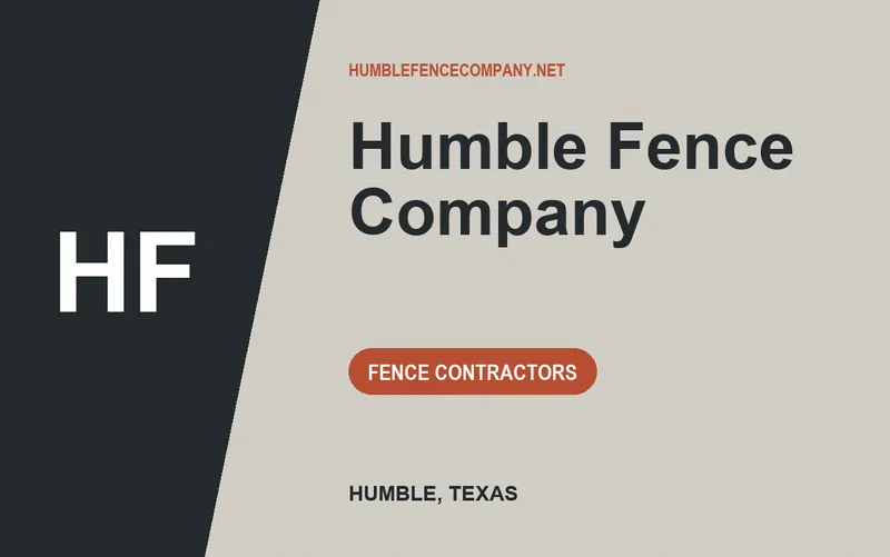 Humble Fence Company in Humble, Texas