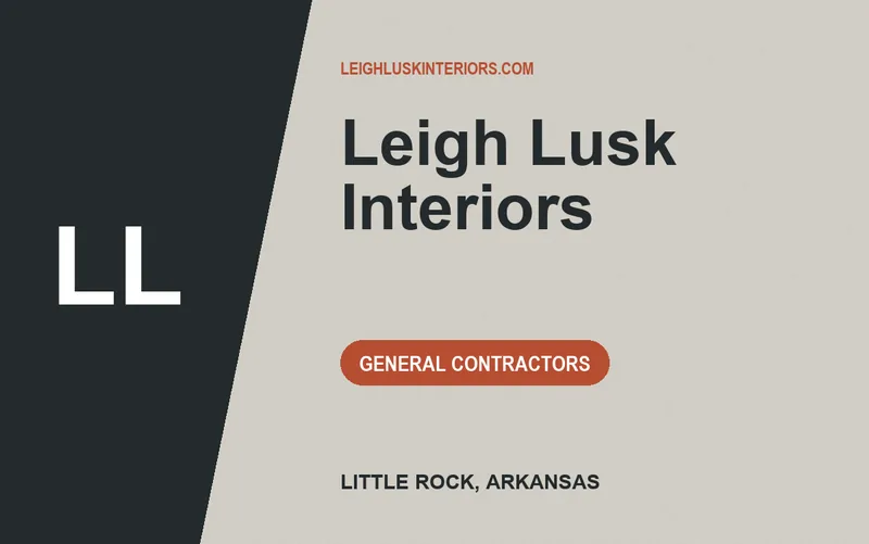 Leigh Lusk Interiors in Little Rock, Arkansas
