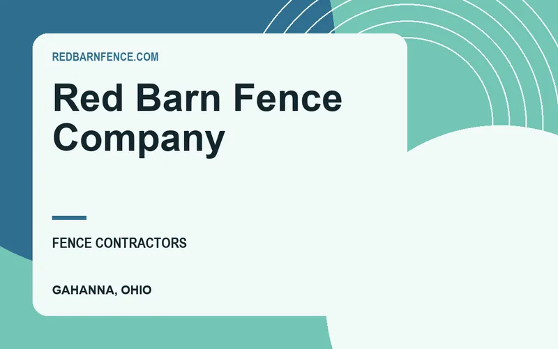 Red Barn Fence Company in Gahanna, Ohio