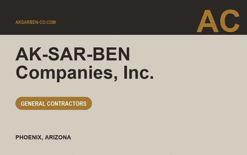 AK-SAR-BEN Companies, Inc. in Phoenix, Arizona