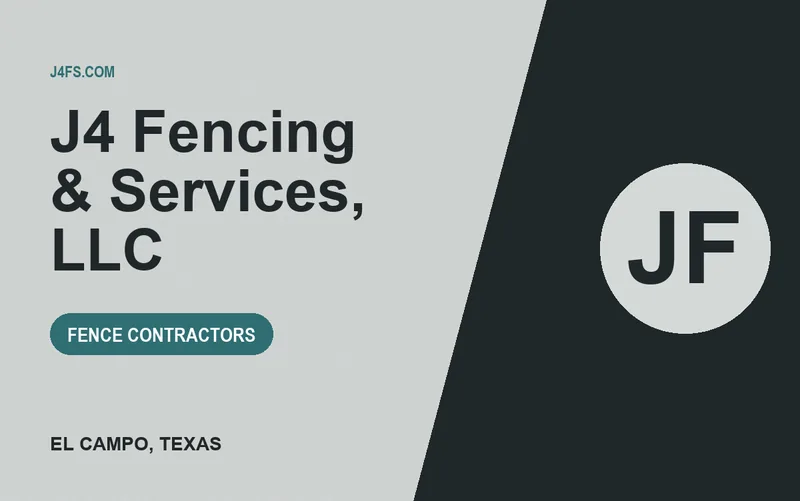 J4 Fencing & Services, LLC in El Campo, Texas