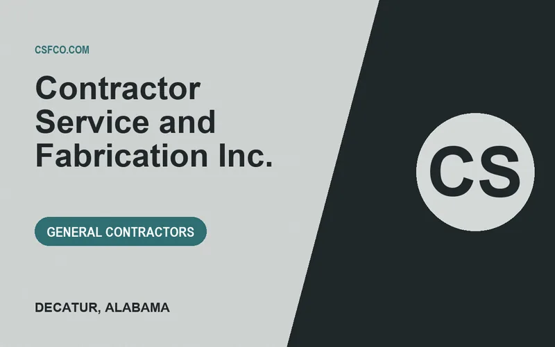 Contractor Service and Fabrication Inc. in Decatur, Alabama