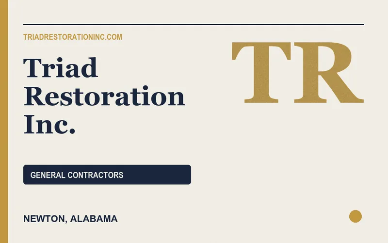 Triad Restoration Inc. in Newton, Alabama