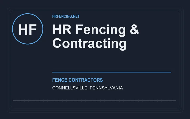 HR Fencing & Contracting in Connellsville, Pennsylvania
