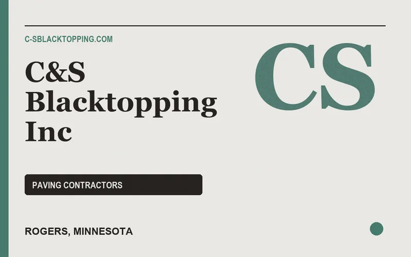 C&S Blacktopping Inc in Rogers, Minnesota