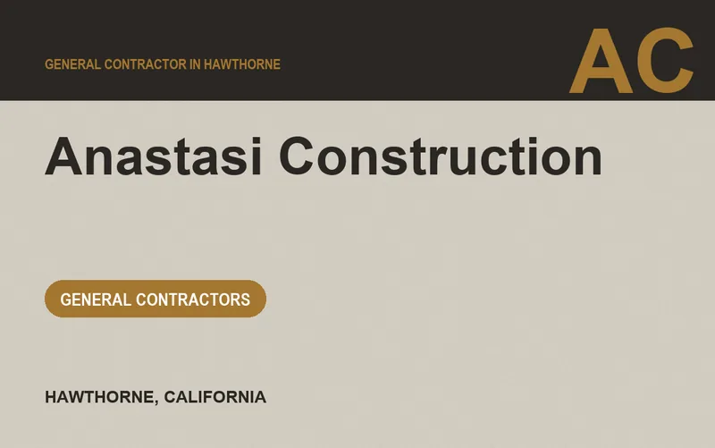 Anastasi Construction in Hawthorne, California