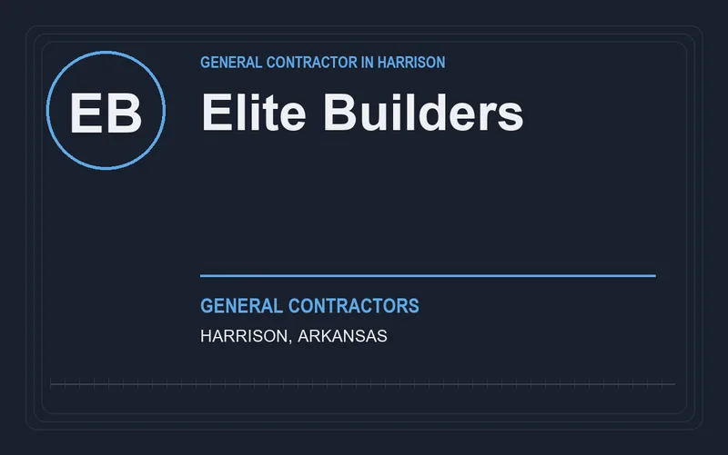 Elite Builders in Harrison, Arkansas