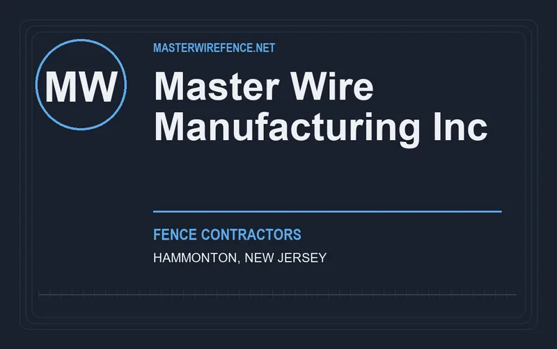 Master Wire Manufacturing Inc in Hammonton, New Jersey