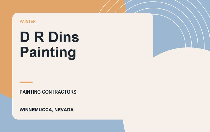D R Dins Painting in Winnemucca, Nevada