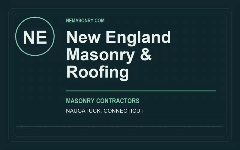 New England Masonry & Roofing in Naugatuck, Connecticut