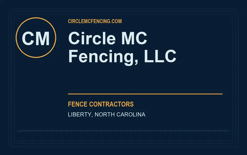 Circle MC Fencing, LLC in Liberty, North Carolina