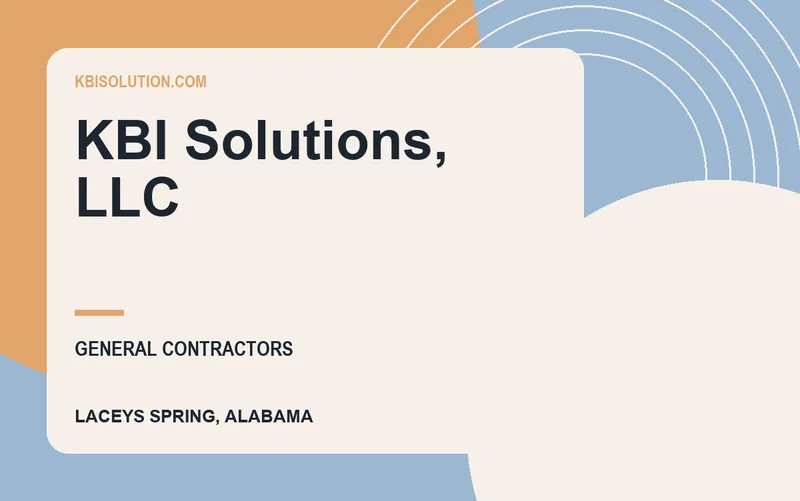 KBI Solutions, LLC in Laceys Spring, Alabama