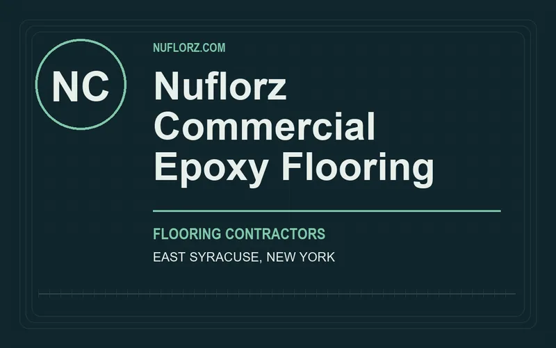 Nuflorz Commercial Epoxy Flooring in East Syracuse, New York