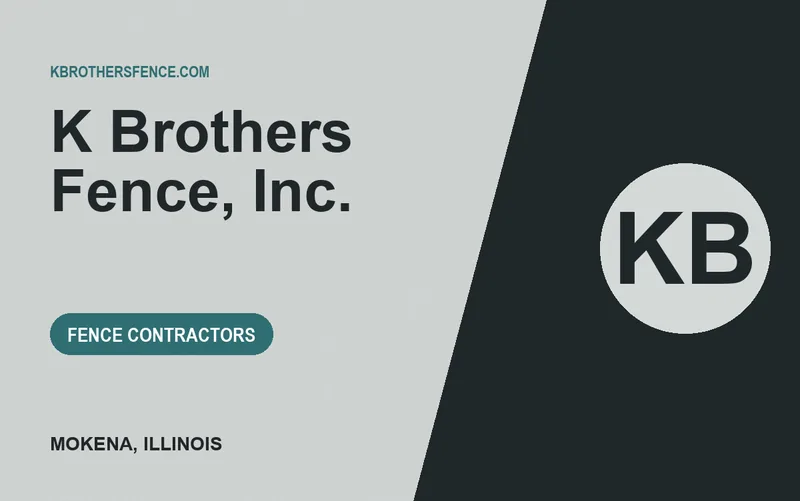 K Brothers Fence, Inc. in Mokena, Illinois