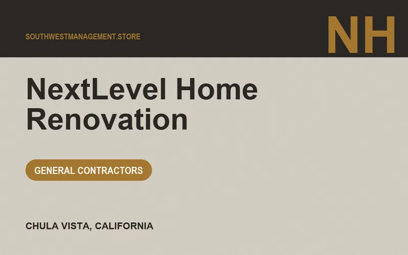 NextLevel Home Renovation in Chula Vista, California