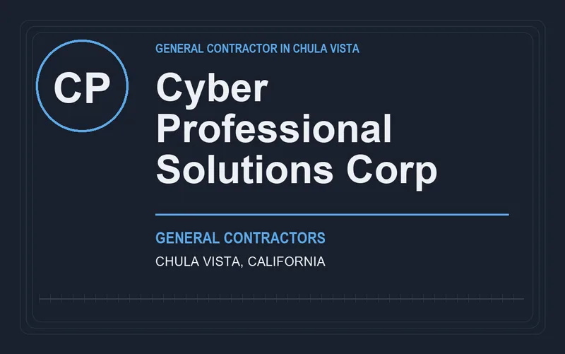 Cyber Professional Solutions Corp in Chula Vista, California