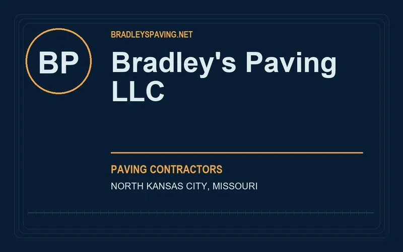 Bradley's Paving LLC in North Kansas City, Missouri