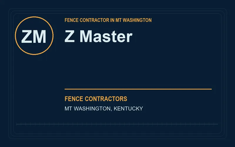 Z Master in Mt Washington, Kentucky