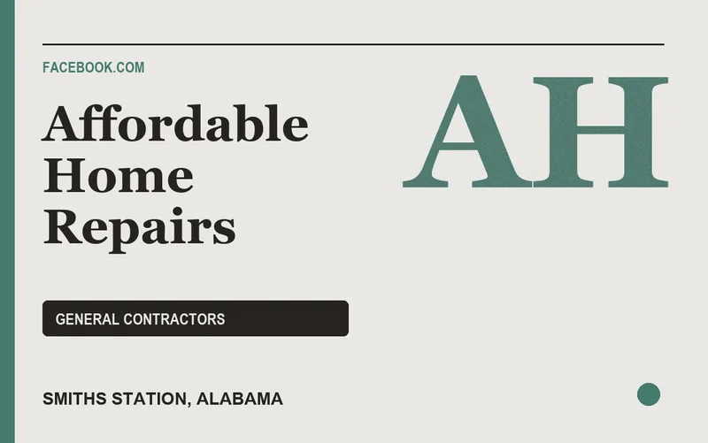 Affordable Home Repairs in Smiths Station, Alabama