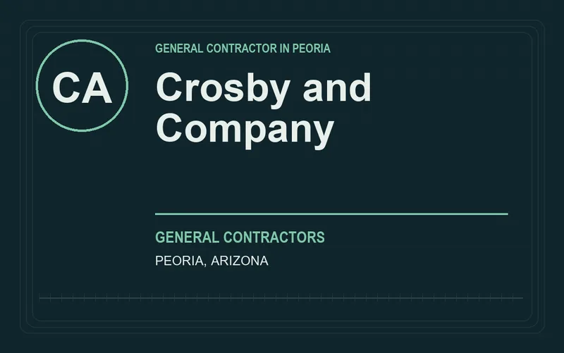 Crosby and Company in Peoria, Arizona