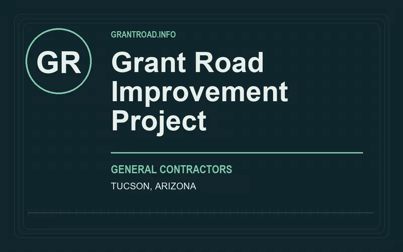 Grant Road Improvement Project in Tucson, Arizona