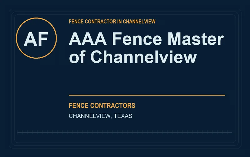 AAA Fence Master of Channelview in Channelview, Texas