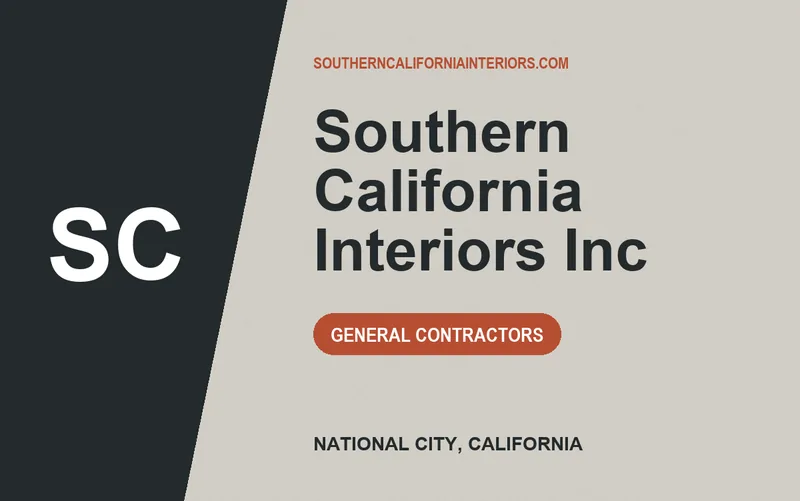 Southern California Interiors Inc in National City, California