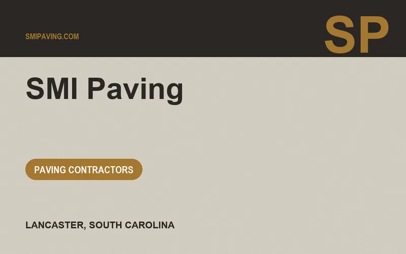 SMI Paving in Lancaster, South Carolina