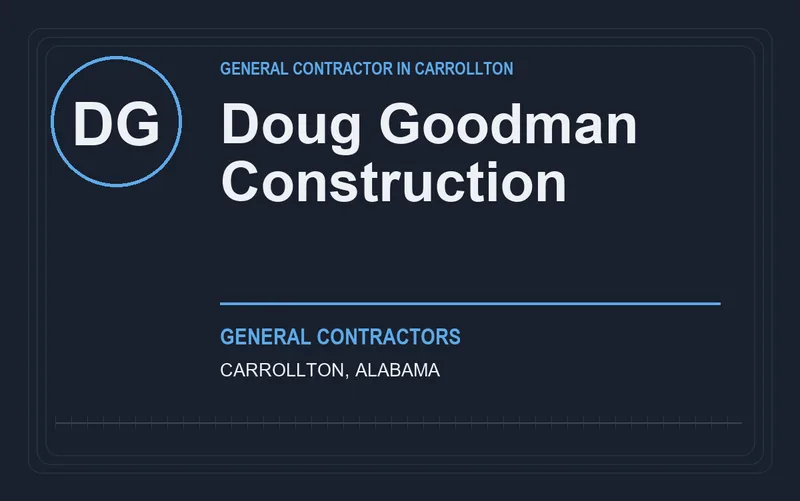 Doug Goodman Construction in Carrollton, Alabama