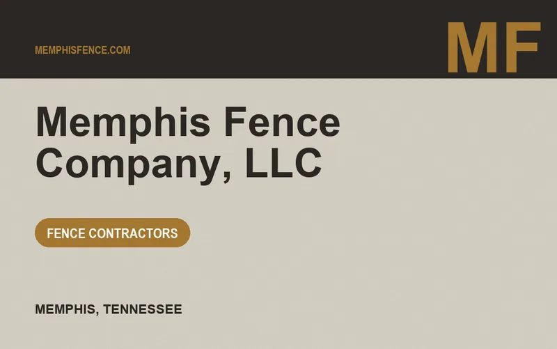 Memphis Fence Company, LLC in Memphis, Tennessee