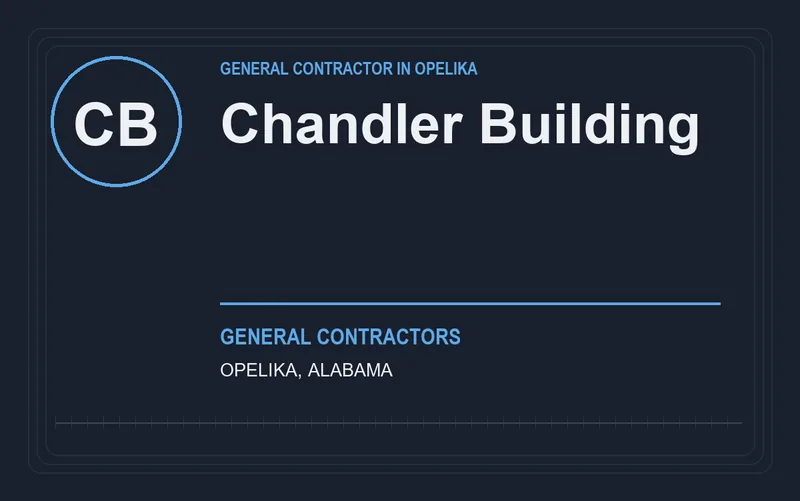 Chandler Building in Opelika, Alabama