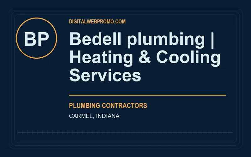 Bedell plumbing | Heating & Cooling Services in Carmel, Indiana
