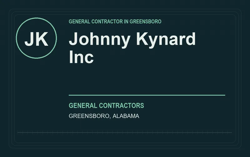 Johnny Kynard Inc in Greensboro, Alabama