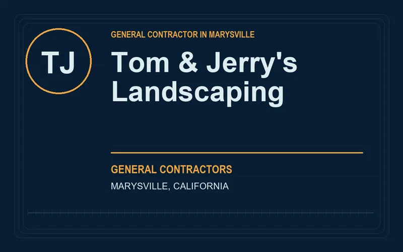 Tom & Jerry's Landscaping in Marysville, California