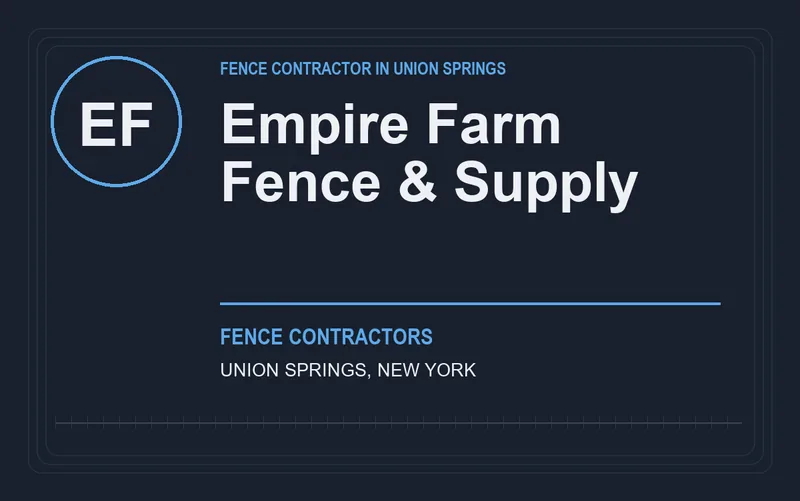Empire Farm Fence & Supply in Union Springs, New York