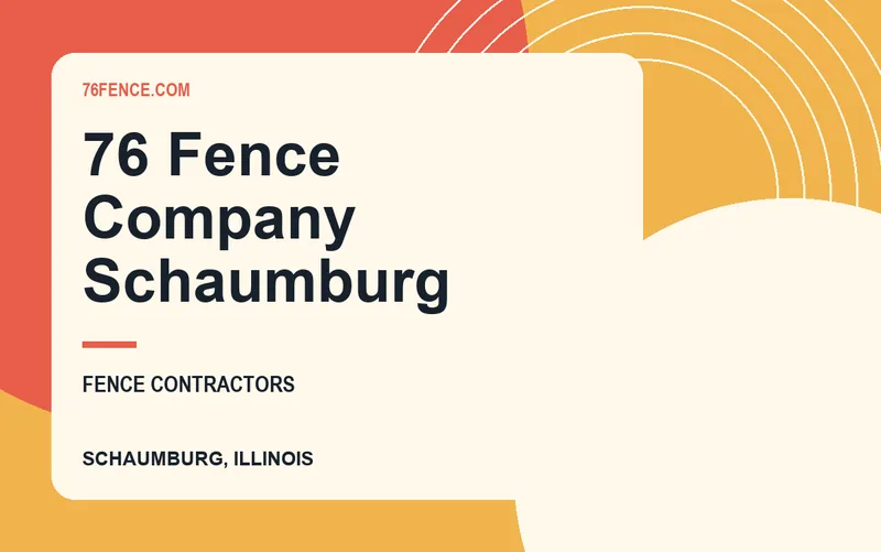 76 Fence Company Schaumburg in Schaumburg, Illinois