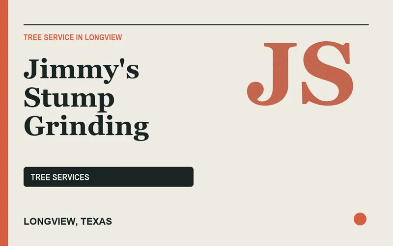 Jimmy's Stump Grinding in Longview, Texas
