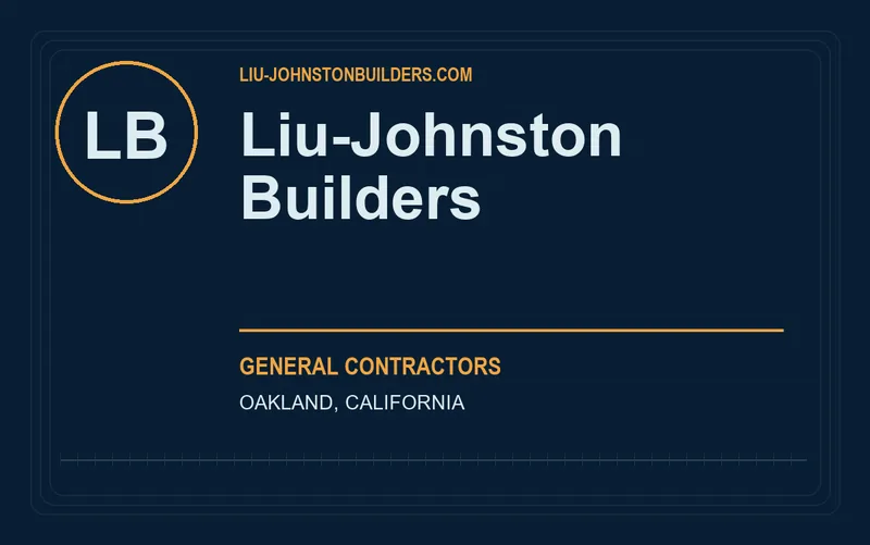 Liu-Johnston Builders in Oakland, California