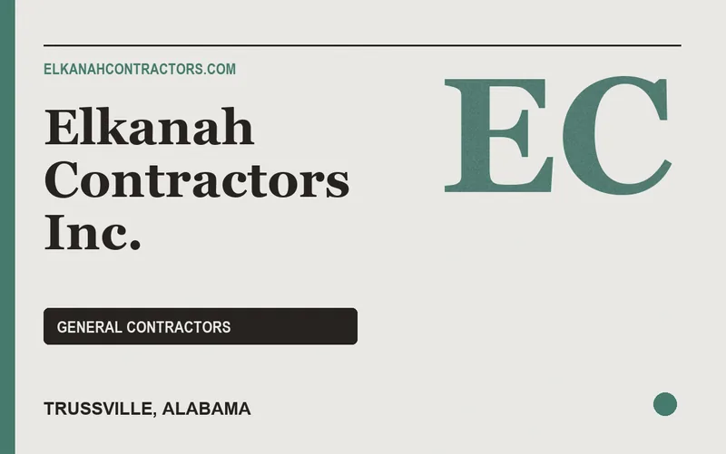 Elkanah Contractors Inc. in Trussville, Alabama