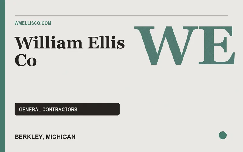 William Ellis Co in Berkley, Michigan