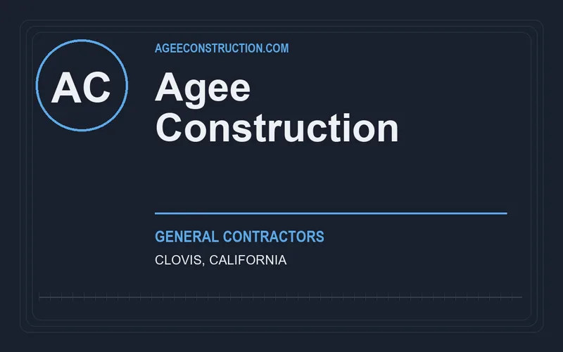 Agee Construction in Clovis, California